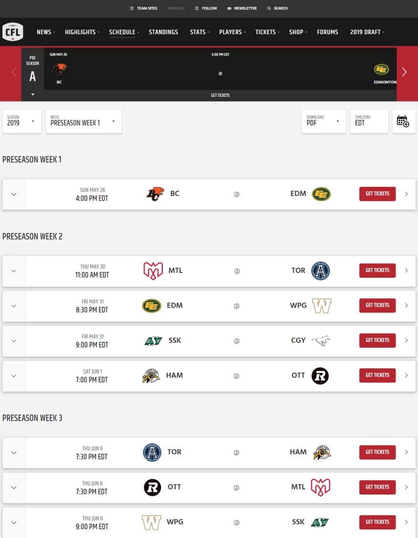 CFL.ca: Enterprise Multisite CMS Screenshot 2