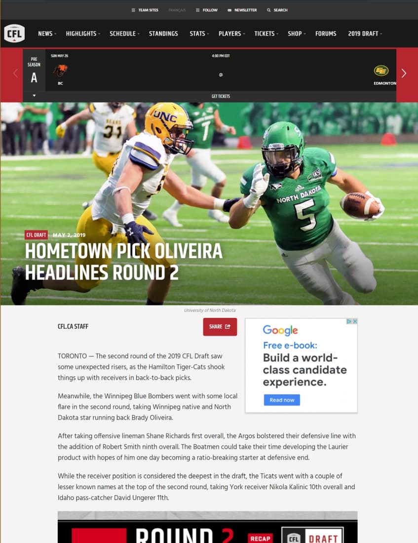 CFL.ca: Enterprise Multisite CMS Screenshot 3