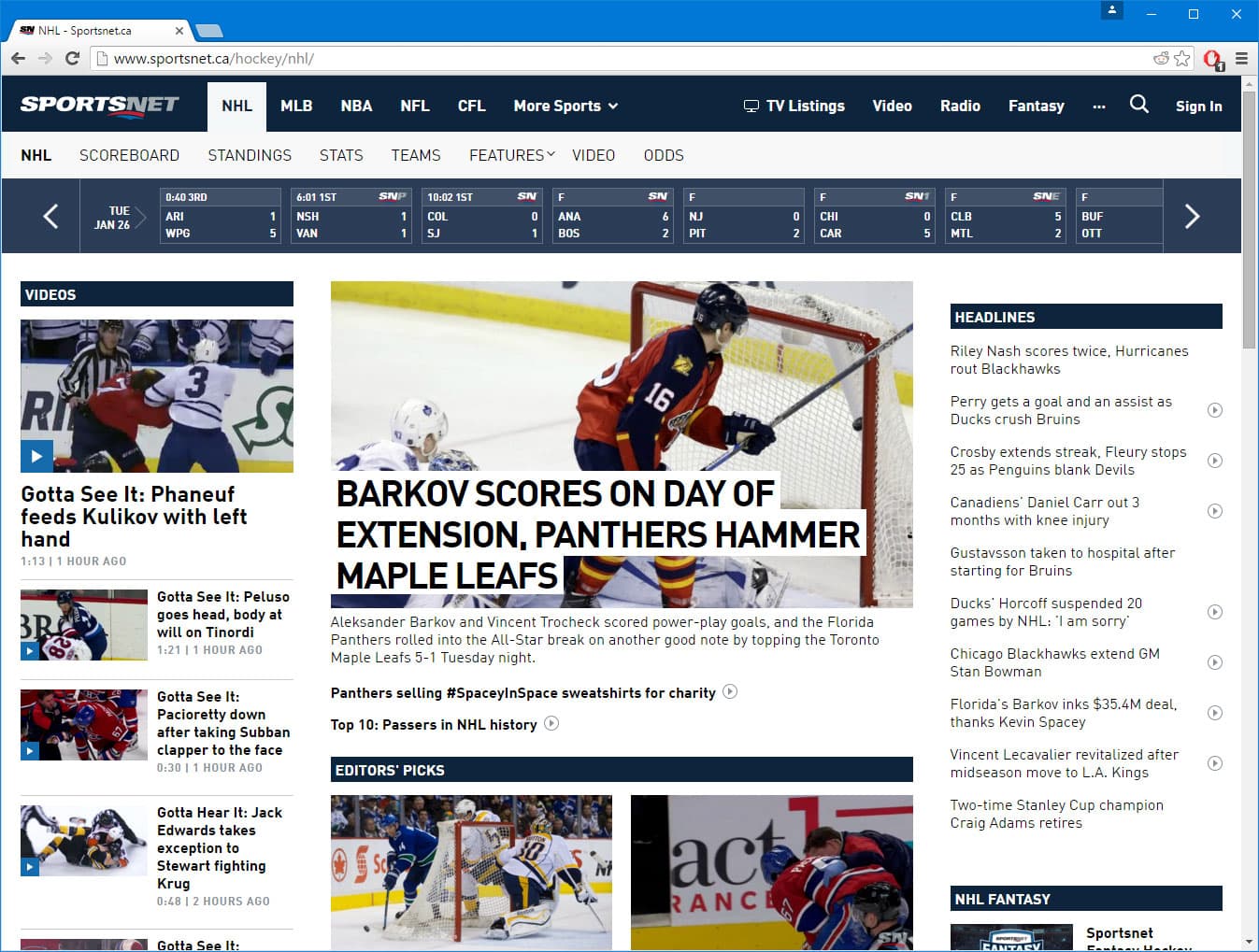 Sportsnet.ca: 90% Database Optimization